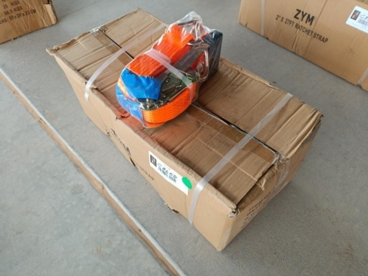 (10) Unused 2'' x 27FT Long Ratchet Straps