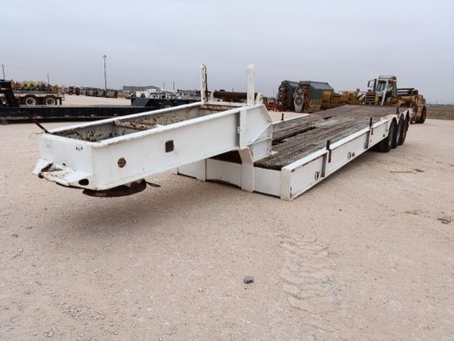 Heavy Machinery Winch Trailer