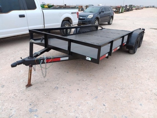 16Ft x 76” Shop Built Utility Trailer
