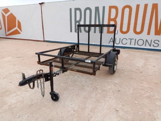 6Ft x 50” Single Axle Utility Trailer