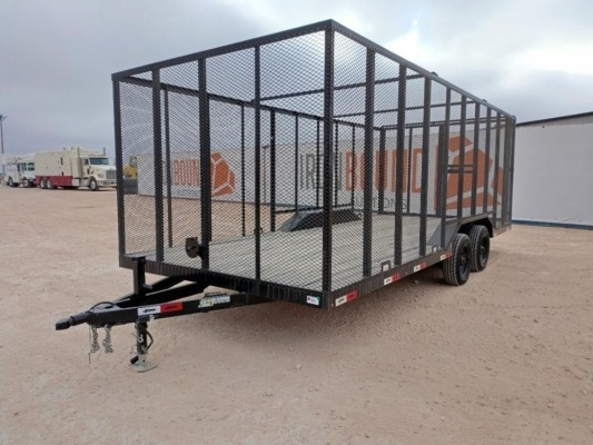 2023 Ademes 20Ft x 102" Trash Trailer