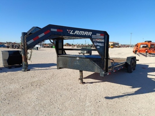 2019 Lamar 20Ft Gooseneck Trailer