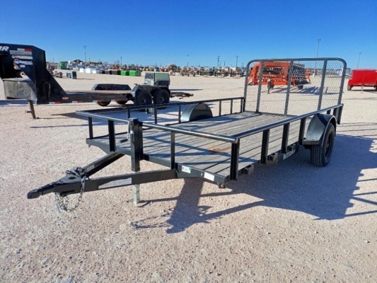 Gitesa Single Axle Utility Trailer