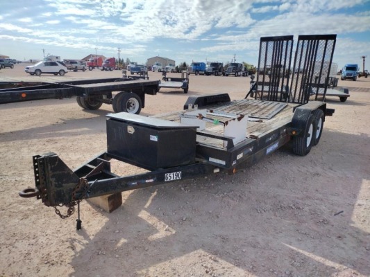 18Ft x 81” Sure-Trac Equipment Trailer