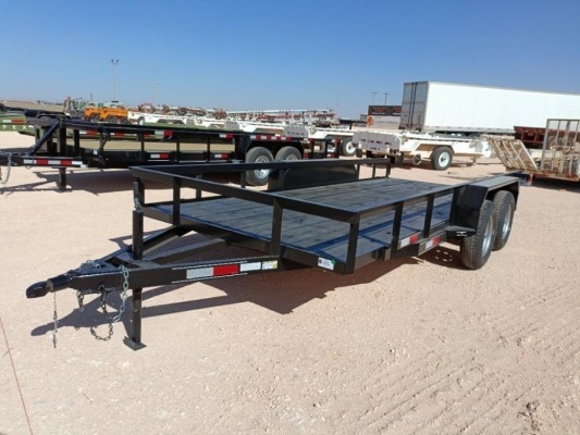Unused 2025 H&amp;S 16Ft Utility Trailer