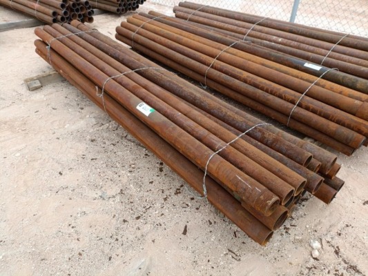 (25) 2 7/8" Metal Post 8ft Long