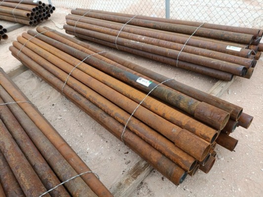 (25) 2 7/8" Metal Post 8ft Long