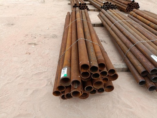 (25) 2 7/8" Metal Post 8ft Long
