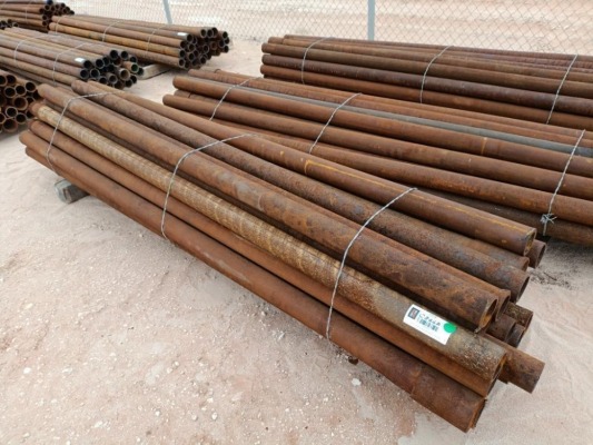 (25) 2 7/8" Metal Post 8ft Long