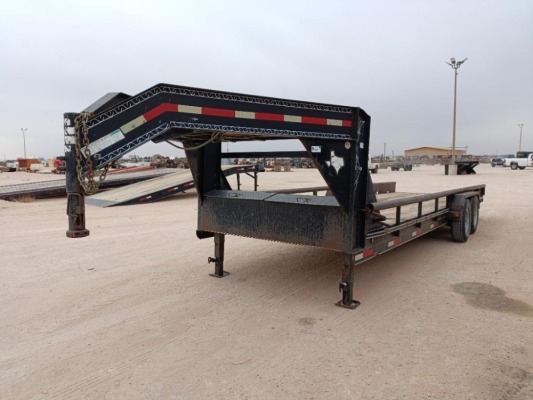 24Ft x 72" Gooseneck Trailer