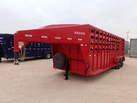 2024 Maxxim Gooseneck Livestock Trailer