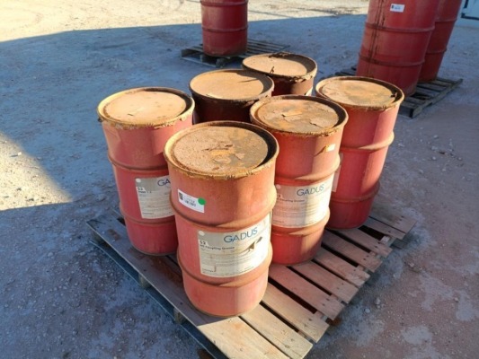 (6) Barrels of Gadus HS Coupling Grease