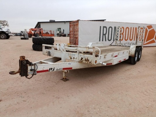 22Ft x 83" PJ Equipment Trailer