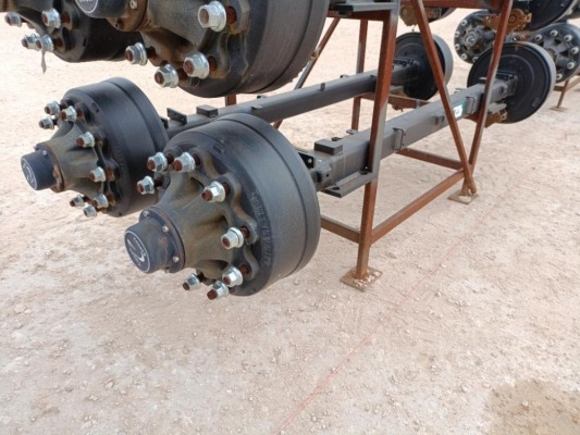 (2) Unused Colaert Essieux Semi Trailer Axles