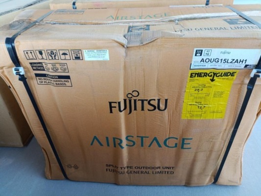Unused Fujitsu Mini Split, Split Type Outdoor Unit