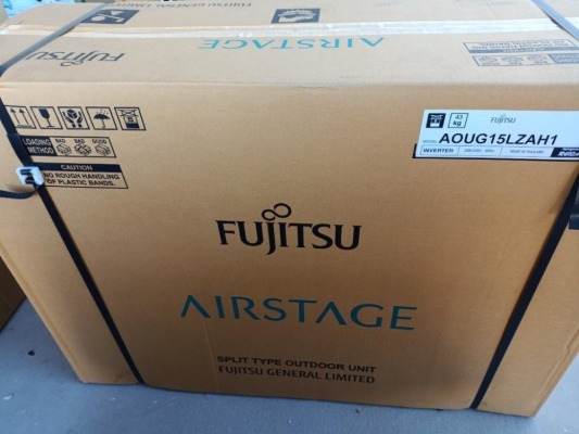 Unused Fujitsu Mini Split, Split Type Outdoor Unit