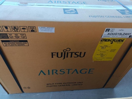 Unused Fujitsu Mini Split, Split Type Outdoor Unit