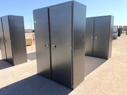 Unused 2 Door Storage Cabinet