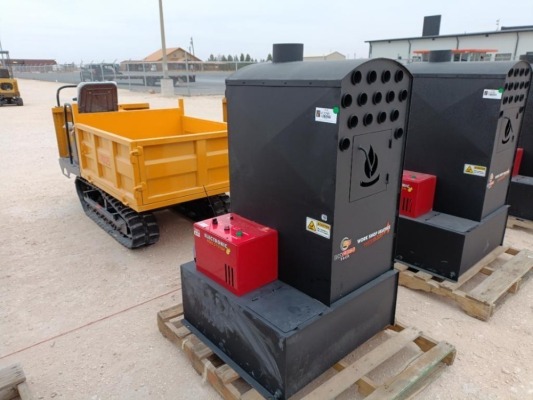 Unused ECO Fuego Shop Heater