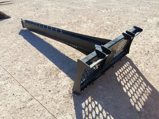 Skid Steer Boom Lift Attachment