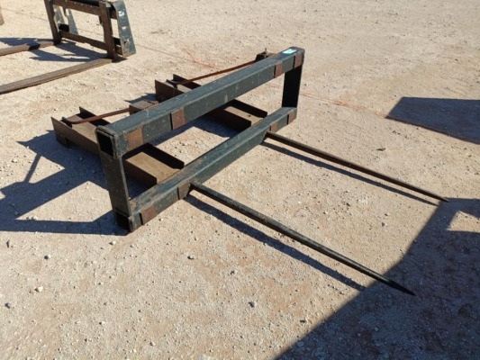 Shop Built Bale Spears w/Fork Pockets