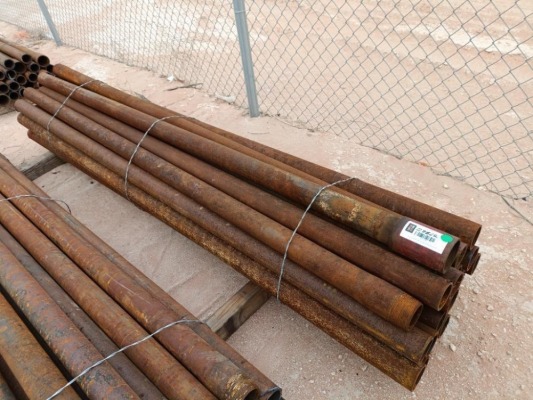 (25) 2 7/8" Metal Post 8ft Long