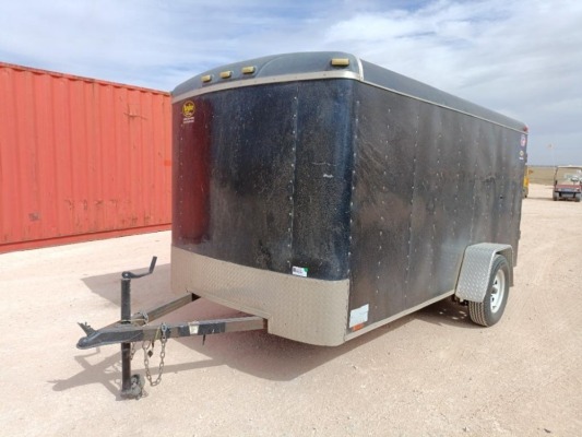 12Ft x 72" Enclosed Trailer