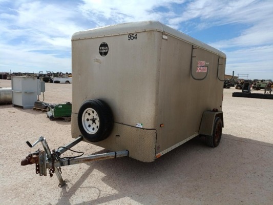 12Ft x 72" Wells Cargo Enclosed Trailer