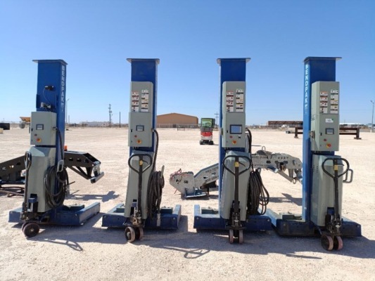 (4) BendPak PCL-18 Portable Lift Systems