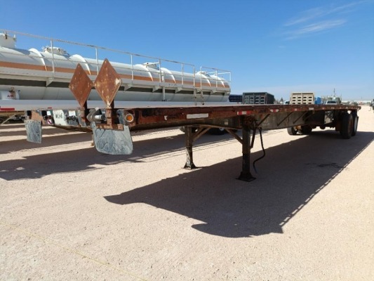 2000 GDAN 48Ft Flatbed Trailer
