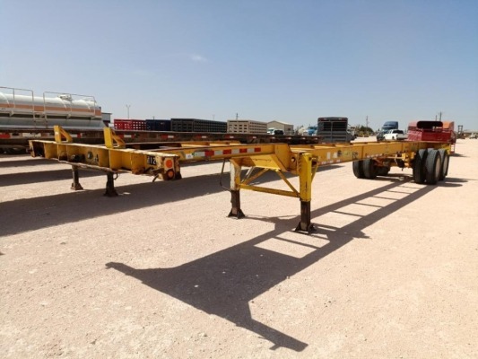 1993 Hyundai Container Chassis Trailer