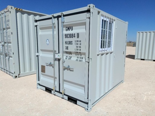8Ft Container w/ Side Door & Window