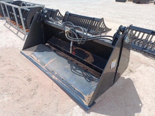Unused 2024 Topcat 4in1 BCT Skid Steer Bucket