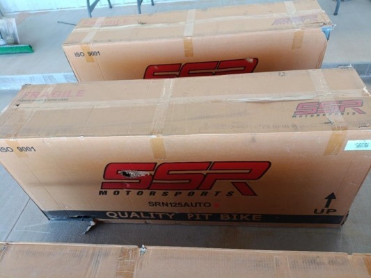 Unused SSR SRN125 Auto Pit Bike