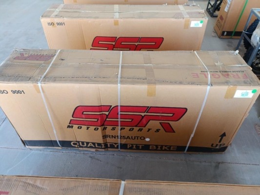 Unused SSR SRN125 Auto Pit Bike