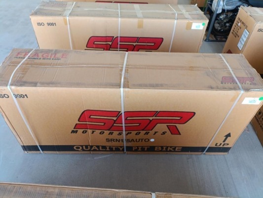 Unused SSR SRN125 Auto Pit Bike