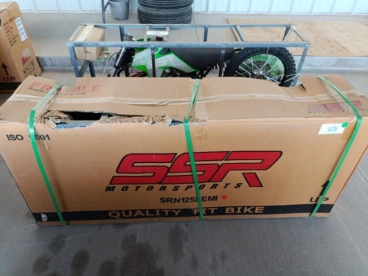 Unused SSR SRN125 Auto Pit Bike