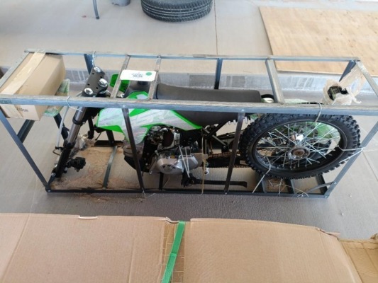 Unused SSR SRN125 Auto Pit Bike