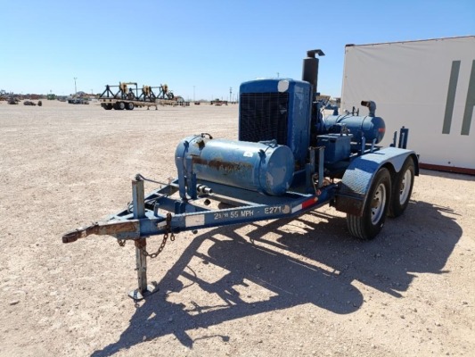 Trailer w/Detroit Diesel Engine