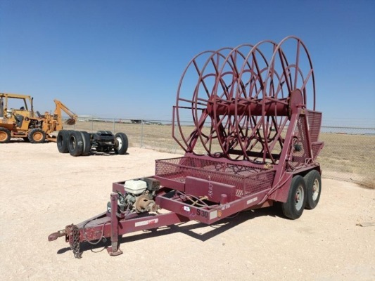 Poly Pipe Reel Trailer