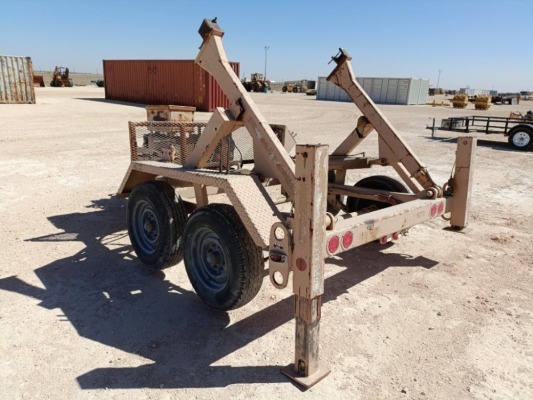 TSE RCSL 4 96 X 56 Hydraulic Cable Reel Trailer