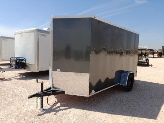 Unused 2025 H&S Trailers 12Ft Single Axle Enclosed Trailer