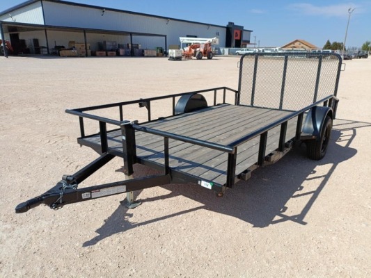 Gitesa 14Ft Single Axle Utility Trailer