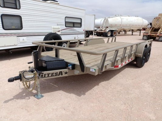 Unused 2024 Gitesa 20Ft Utility Trailer