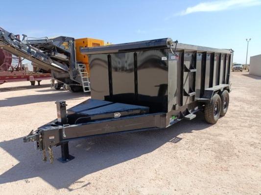 Unused 2025 Iron Star 14Ft Dump Trailer