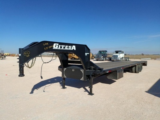 Unused 2024 Gitesa 40Ft Gooseneck Trailer