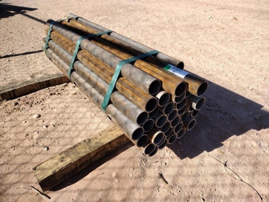 (37) pcs of 2 3/8" OD Steel Pipe