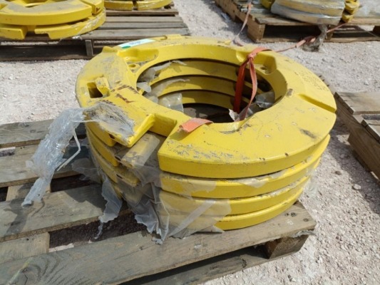 (4) Unused John Deere L28228 Wheel Weights