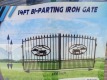 (3 Sets) Unused Chery 14ft Bi-Parting Iron Gate