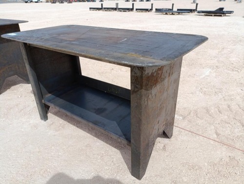 Unused 30'' x 57'' Welding Table w/Shelf (5/16'' Top)